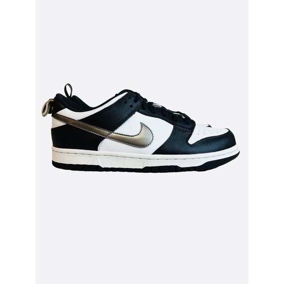 Nike Dunk Low SE (GS) Off Noir/Metallic Pewter DH9764-001 Youth Size 7Y 8.5 Wmns - Picture 5 of 11